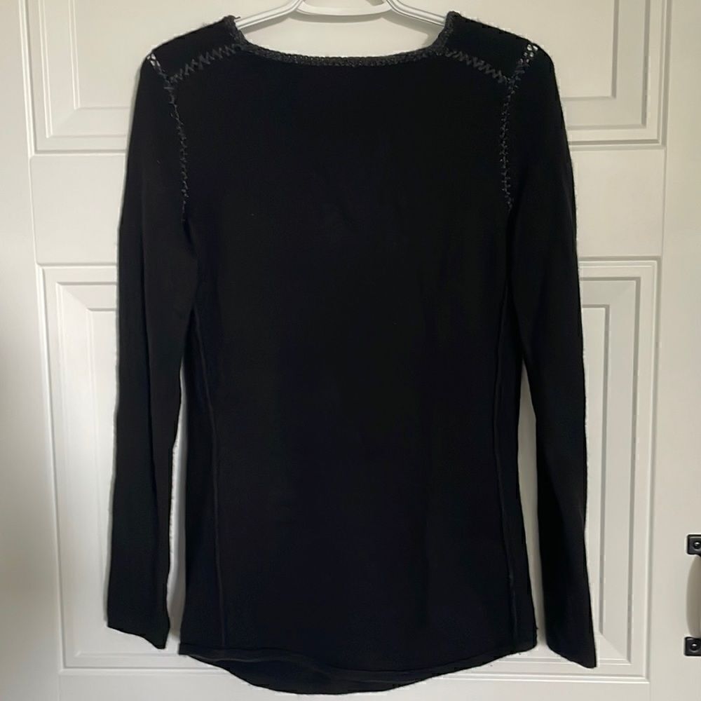 Inhabit Black Cashmere Sweater 